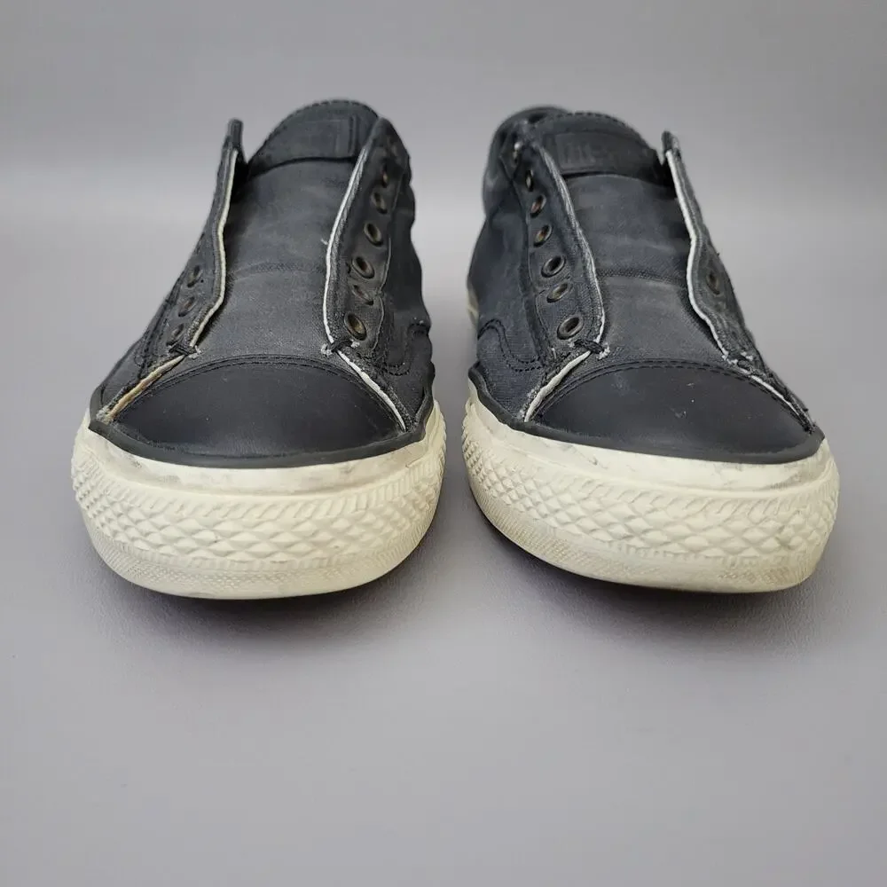 Converse x John Varvatos Chuck Taylor Laceless Slip-On Sneakers Men 9.5 Black - Picture 7 of 16